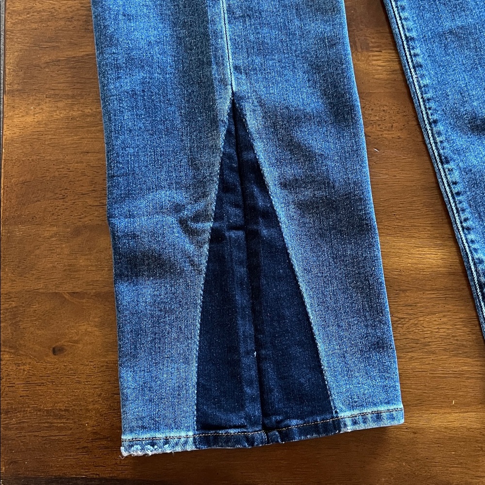 Hudson Rosalie High-Rise Wide Leg Women's Jeans in Azure - Picture 6 of 7